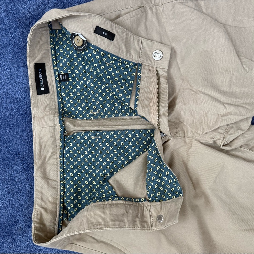 Bonobos Khaki Chinos Slim